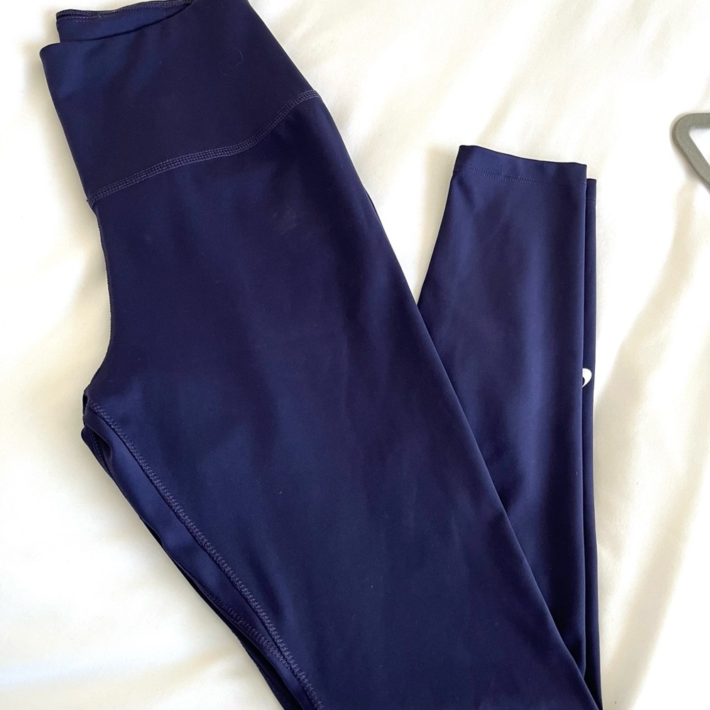 Nike Dri-FIT Womens Blue High-Waisted Leggings